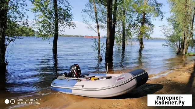 Лодка пвх викинг 340 с мотором Самара - изображение 1