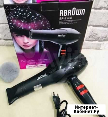 Фен для Волос Rbrown BR-2288 3000Вт Саратов - изображение 1