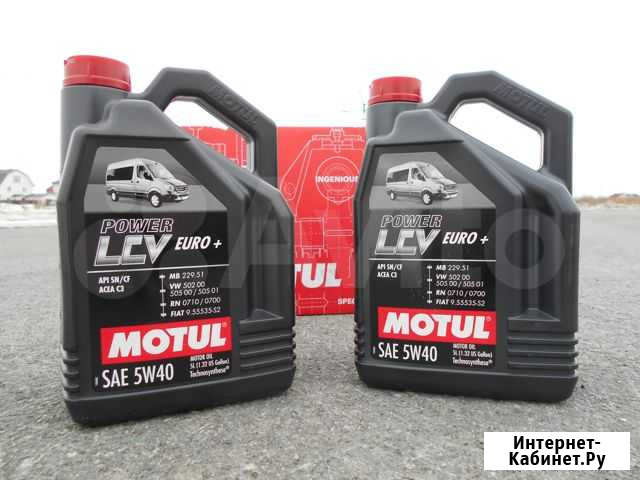 Масло моторное Motul Power LCV Euro+ SAE 5W40 5L Тюмень - изображение 1