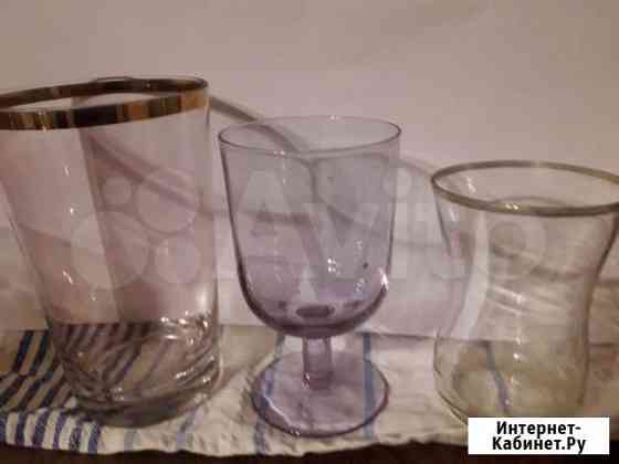 Стопки,стаканы и чайник времен СССР,кастрюли Тула