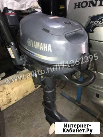 Лодочный мотор yamaha F 5, из Японии Владивосток - изображение 1