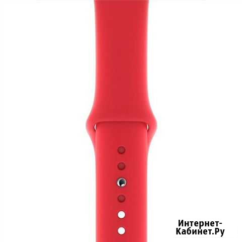 Красный ремешок для Apple Watch Москва - изображение 1