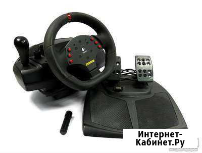 Руль игровой Logitech momo racing Иркутск - изображение 1