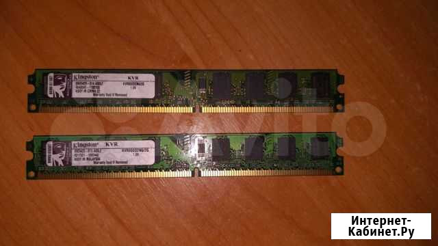 Модули памяти DDR2 фирмы Kingston KVR800D2N Кузнецк - изображение 1