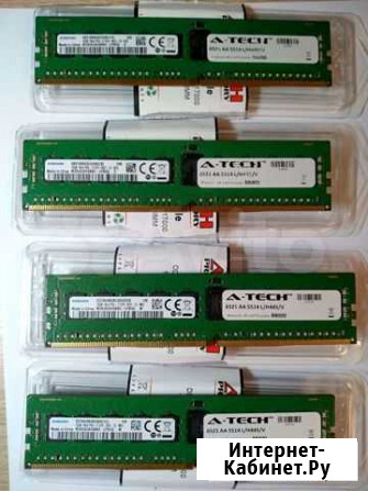 16Gb Samsung DDR4 PC4-2133P 4 шт Елец - изображение 1