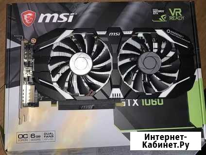 Видеокарта GTX 1060 6GT OCV1 Тамбов - изображение 1