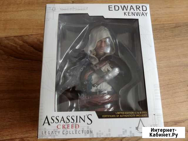 Бюст Assassins Creed IV Black Flag: Edward Kenway Новосибирск - изображение 1
