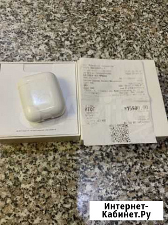 AirPods original+чек Саранск - изображение 1