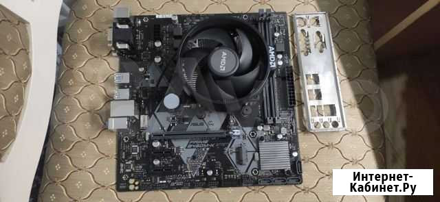 Материнская плата с процессором ryzen 5 1600 Новоалександровск - изображение 1