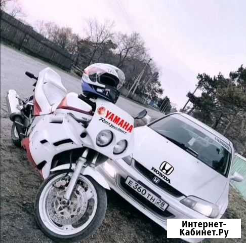 Продам мотоцикл Ymaha FZR 750 Белогорск - изображение 1