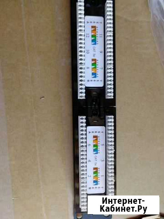 Патч-панели 19, 24 порта RJ-45, кат.5E, krone IDC Тольятти - изображение 1