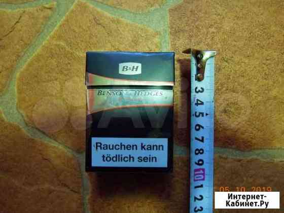 Пачка от немецких сигарет B&H Красноярск
