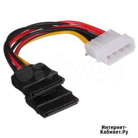 Переходник molex - 2 x SATA Оренбург - изображение 1