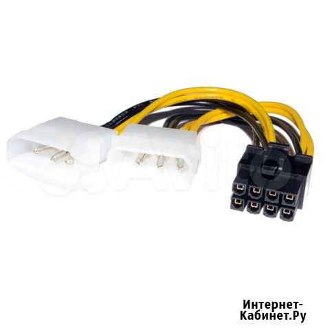 Переходник 2 molex - ATX 8pin (дополнительное пита Оренбург - изображение 1