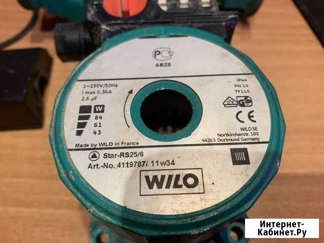 Насос циркуляционный wilo Star-RS25/6 на запчасти Хабаровск - изображение 1