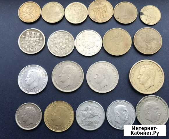 Монеты Испании, Португалии Санкт-Петербург - изображение 1
