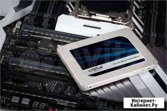 Новый SSD crucial MX500 CT1000MX500SSD1 1тб Омск