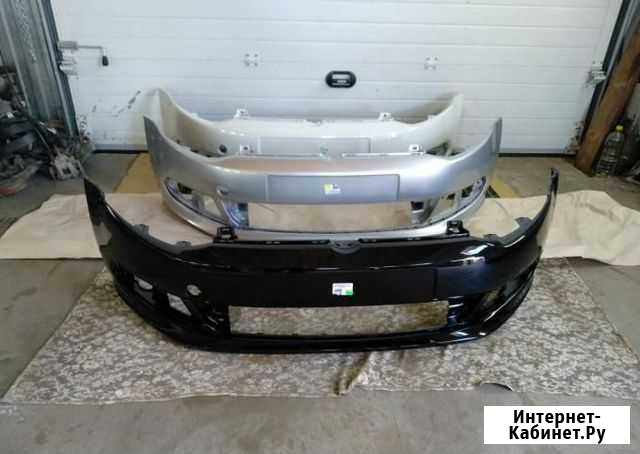 Бампер VW polo sedan Цвет Черный Чебоксары - изображение 1