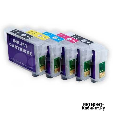 Перезаправляемые картриджи для Epson T30 и т.п Краснодар - изображение 1