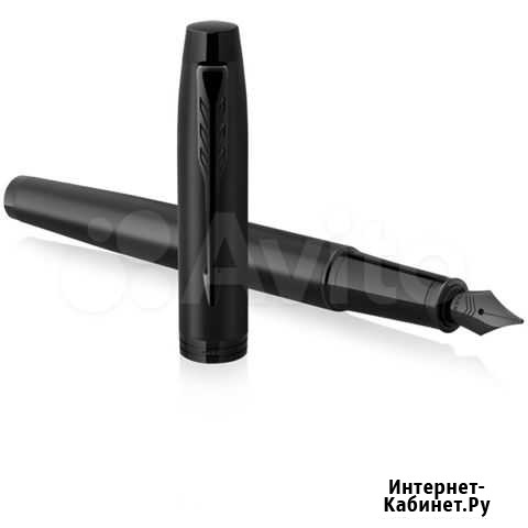 Ручка перьевая Parker IM Achromatic Black синяя Калининград - изображение 1