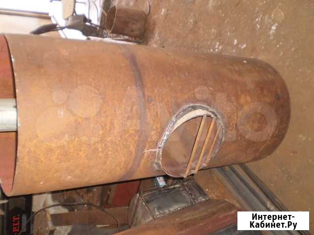 Банный круглый котел из 530 трубы Барнаул - изображение 1