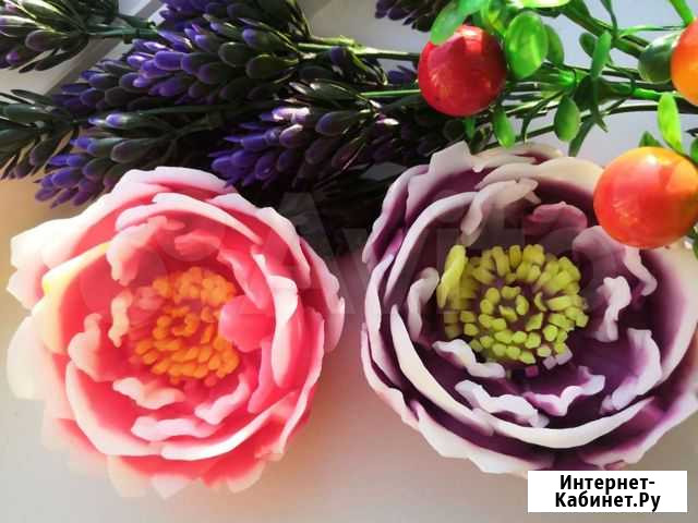 Цветы из мыла в подарок и на каждый день Рязань - изображение 1