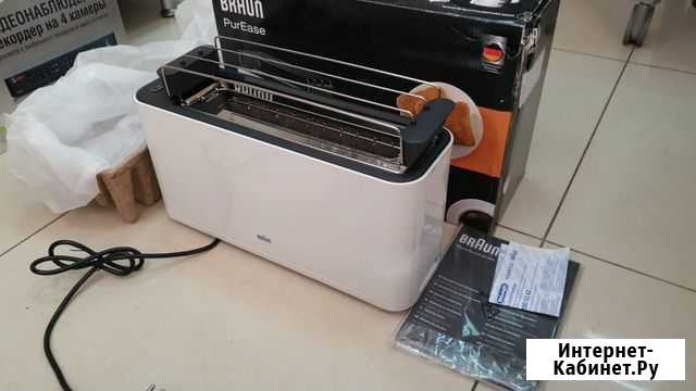 Тостер braun HT 3110 WH Петропавловск-Камчатский - изображение 1