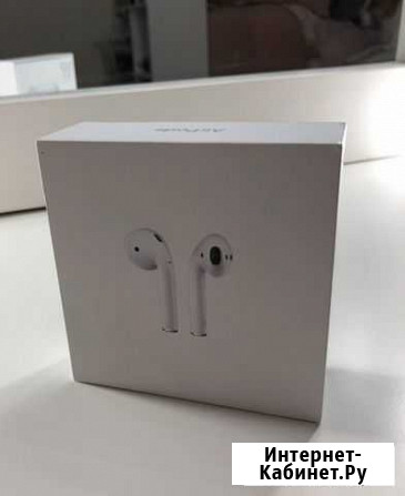 Airpods 2 оригинал б/у Елизово - изображение 1