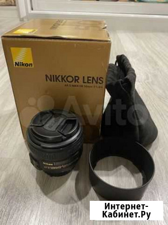 Объектив Nikon 50mm f/1.4G AF-S Nikkor Рязань - изображение 1