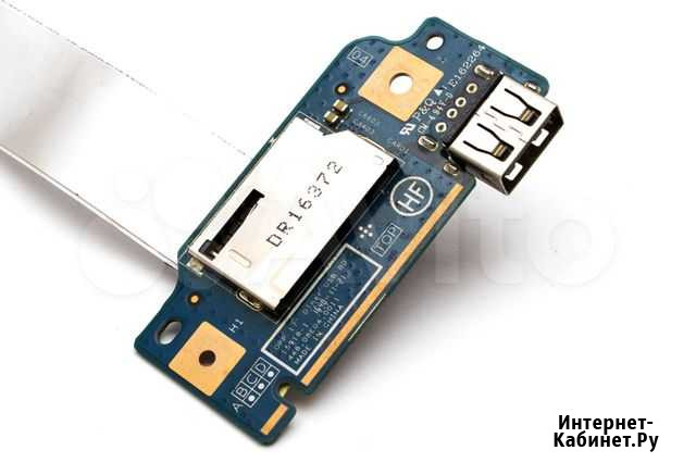 Плата портов HP 17-x173dx 17.3 б.у. PL443 Москва - изображение 1