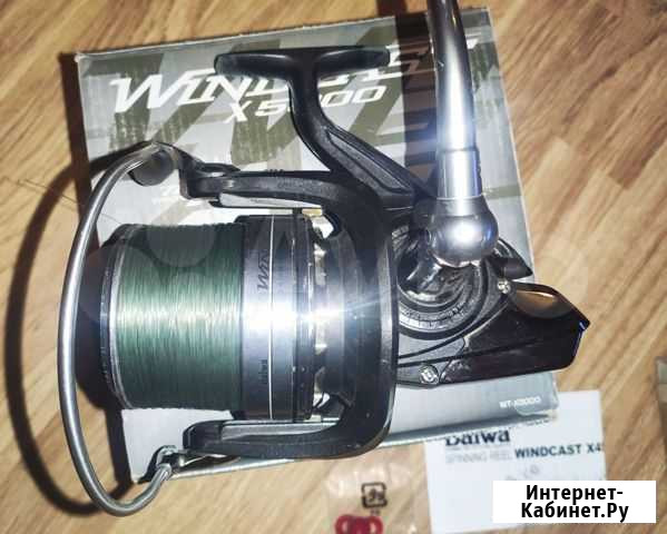 Ккомплект из 2- х катушек Daiwa windcast x5000 Курск - изображение 1