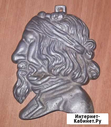 Барельеф Лицо мужчины, дюралюминий Тюмень - изображение 1