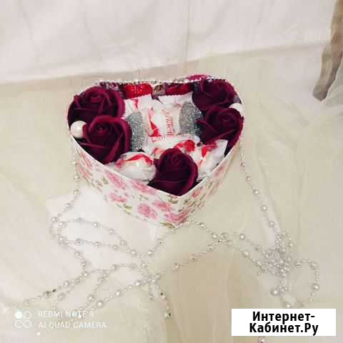 Подарочная коробка из мыльных роз Киржач - изображение 1