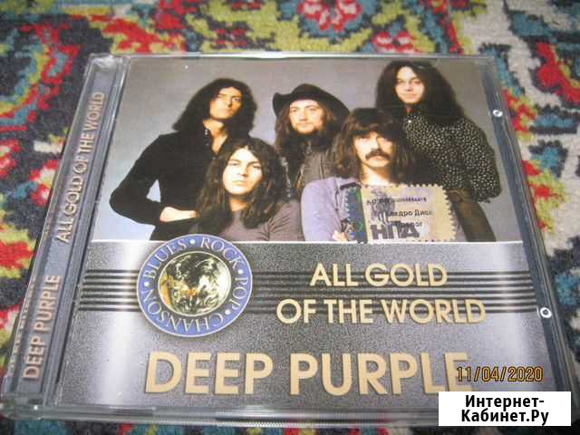 CD-диск Deep Purple All Gold Of The World Новосибирск - изображение 1