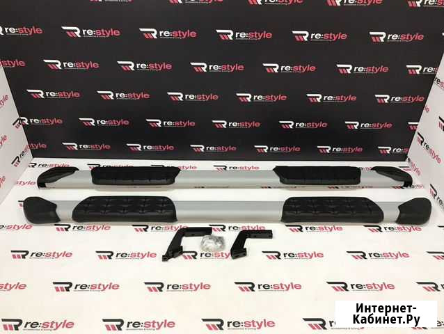 Подножки пороги Toyota Tundra 2007-2014 г S495 Благовещенск - изображение 1
