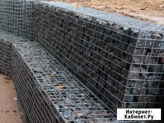 Подпорная стена из габионов Нефтеюганск - изображение 1