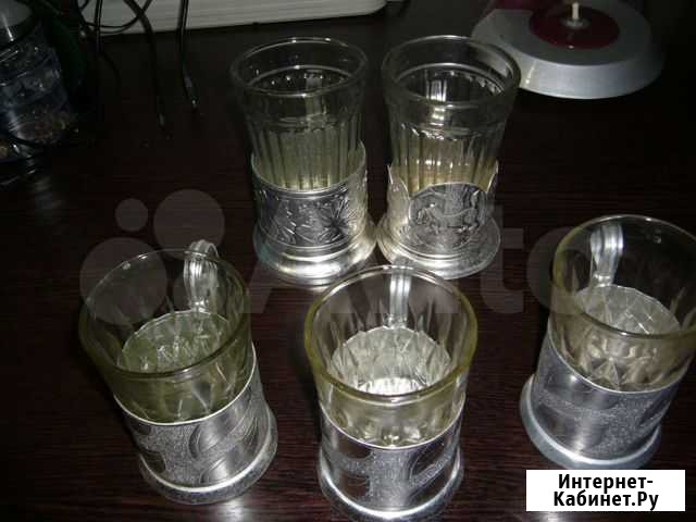 Подстаканники со стаканами Киров - изображение 1