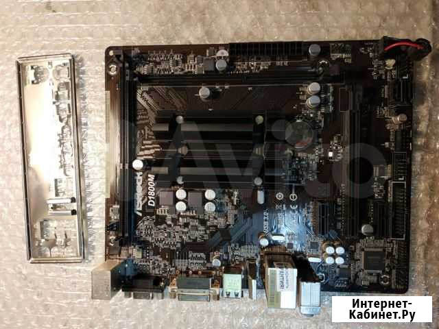 Материнская плата ASRock D1800M Дмитров - изображение 1