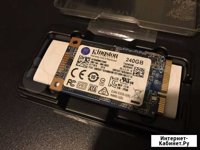 SSD msata Kingston 240Gb новый Рязань - изображение 1
