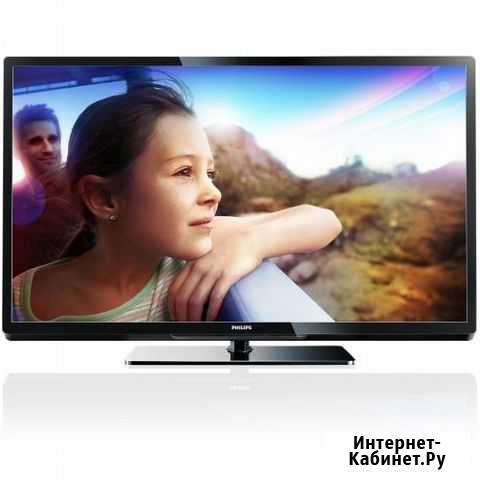 LED FullHD USB DVB-T/C philips 40PFL3107H/60 102см Набережные Челны - изображение 1
