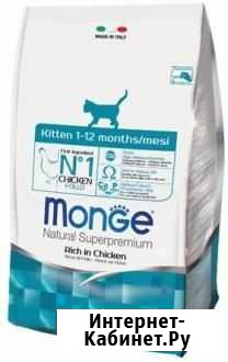 Monge kitten корм для котят до года.1кг на разнове Кемерово - изображение 1