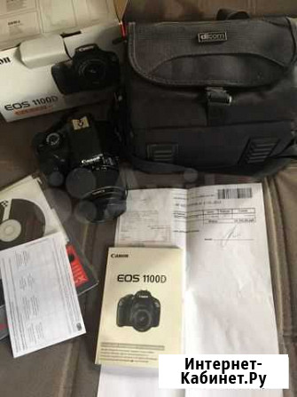 Фотоапорат кэнон д 1100 eos Абакан - изображение 1