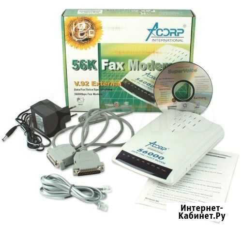 Модем Acorp 56к 56000 Камышин - изображение 1
