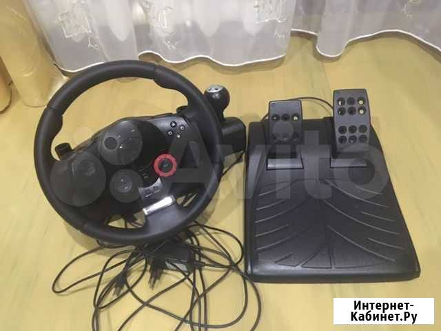 Руль Logitech Driving Force gt 900 градусов Кирово-Чепецк - изображение 1