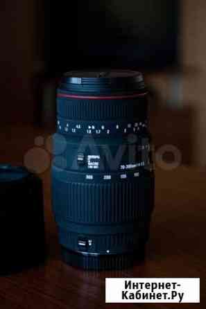 Объектив Sigma AF 70-300 mm F/4-5.6 APO DG Macro Тюмень