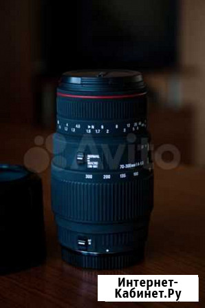 Объектив Sigma AF 70-300 mm F/4-5.6 APO DG Macro Тюмень - изображение 1