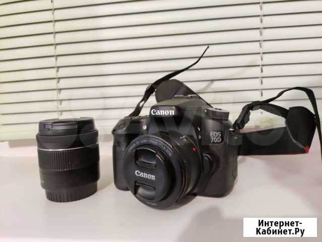Canon 70d, 50 mm, 18-55 mm Пермь - изображение 1
