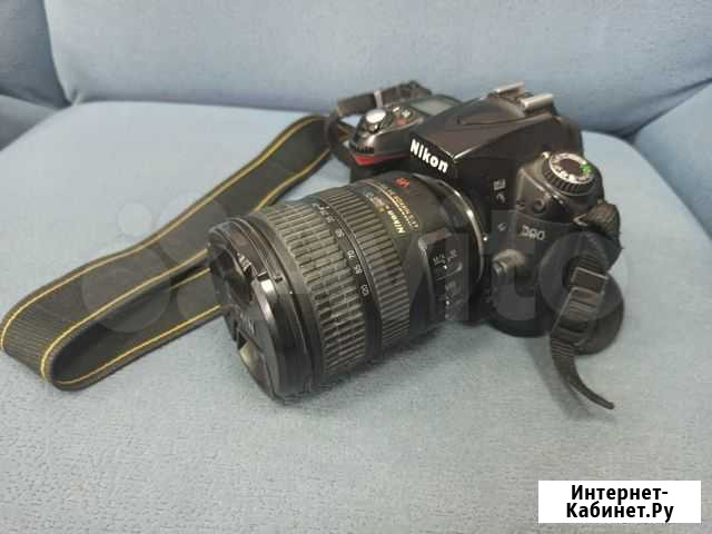 Зеркальный фотоаппарат Nikon D90 Кемерово - изображение 1