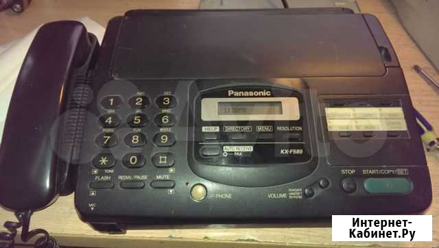 Panasonic KX-F580 на термобумаге, рабочий Казань - изображение 1