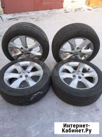 Летние колеса nissan 215/55R17 Белогорск - изображение 1